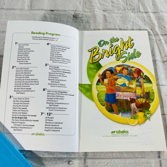 On The Bright Side 3I Reader Abeka 3rd Grade - Picture 2 of 11